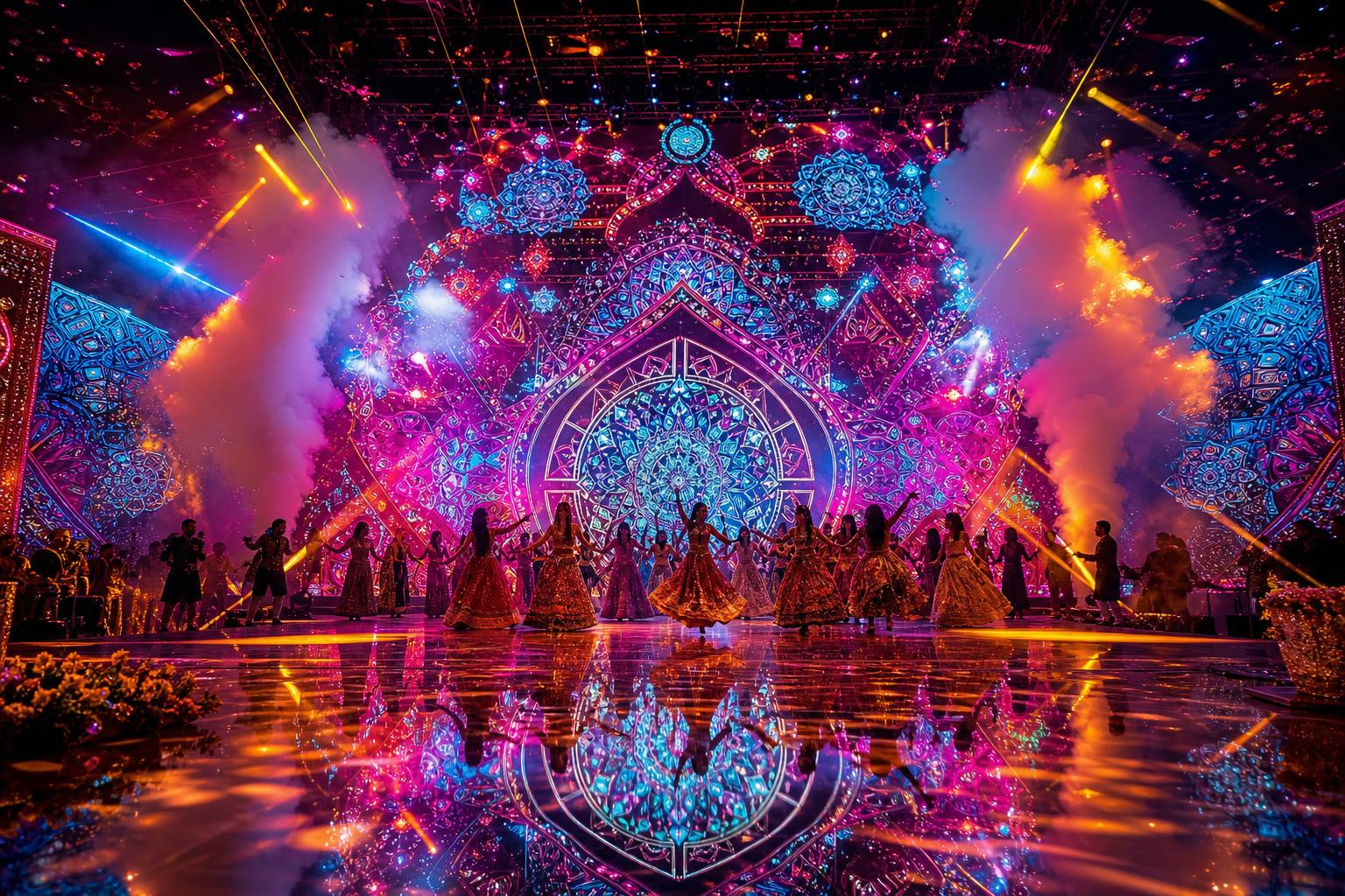 Sangeet Projection Mapping