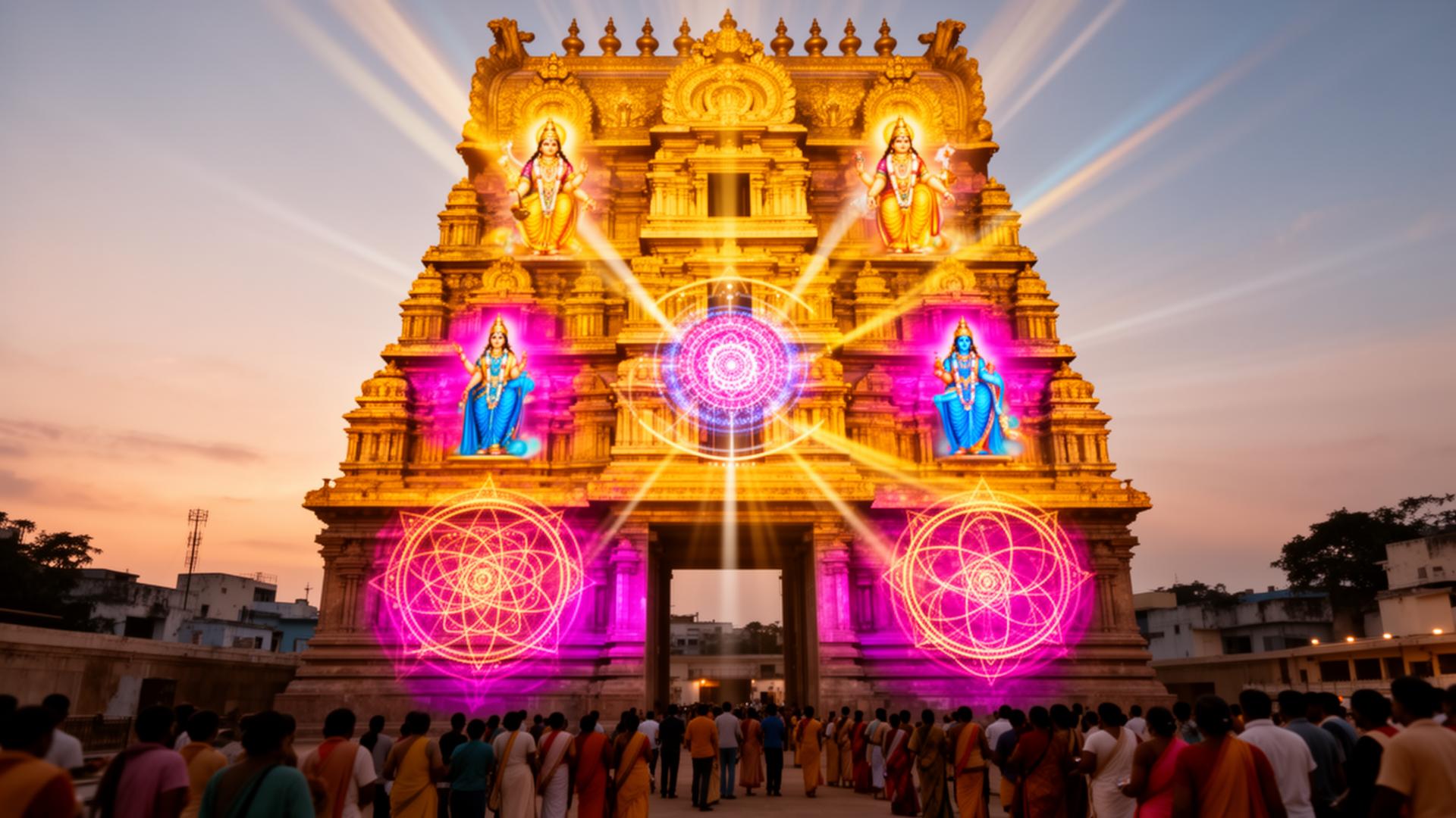 Temple Projection Mapping